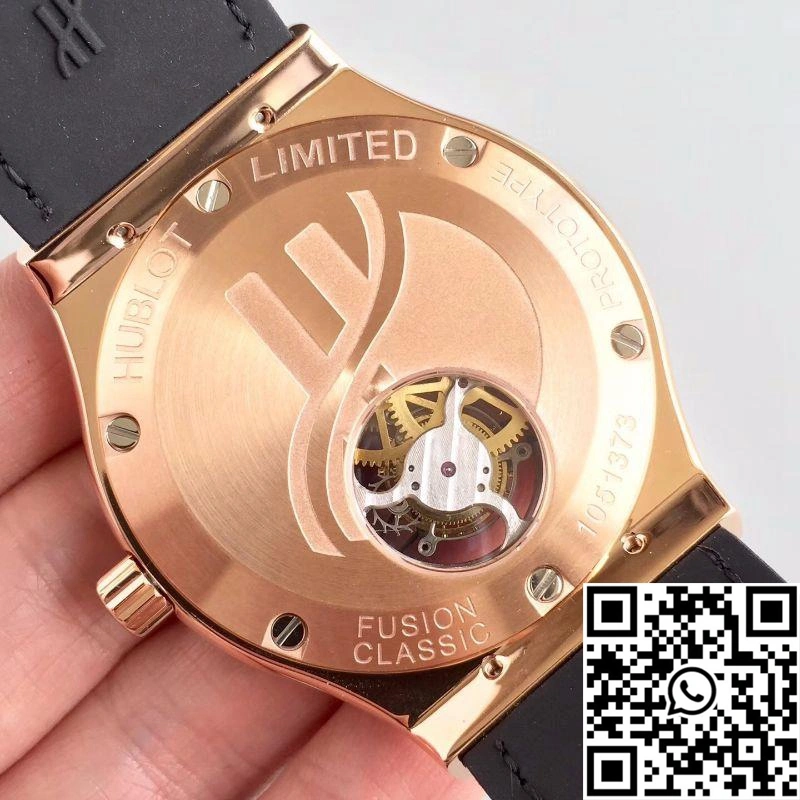 Hublot Classic Fusion Tourbillon 505.OX.1180.LR Black Dial