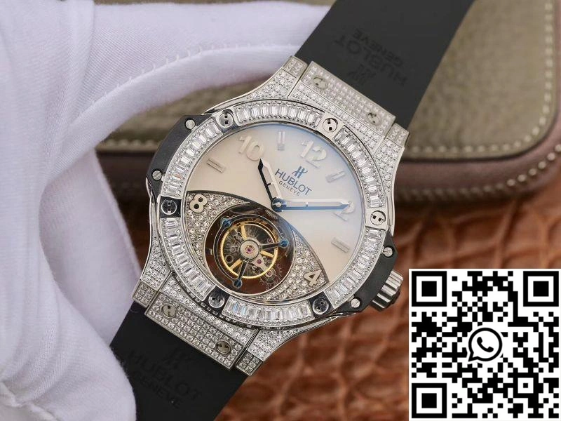 Hublot Classic Fusion Tourbillon White Enamel Dial