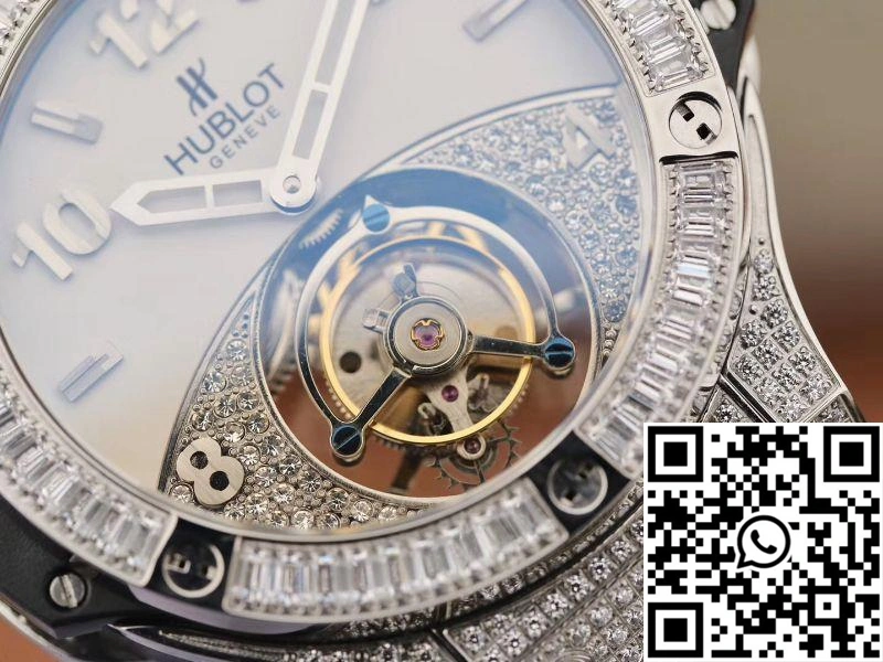 Hublot Classic Fusion Tourbillon White Enamel Dial