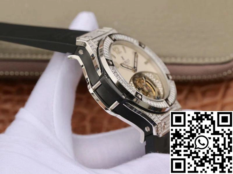 Hublot Classic Fusion Tourbillon White Enamel Dial