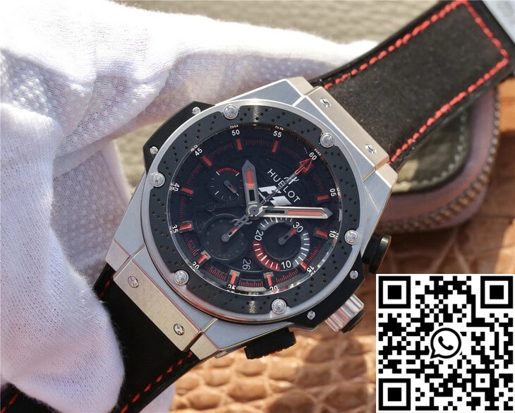 Hublot King Power 703.ZM.1123.NR.FMO10 V6 Factory Black Dial