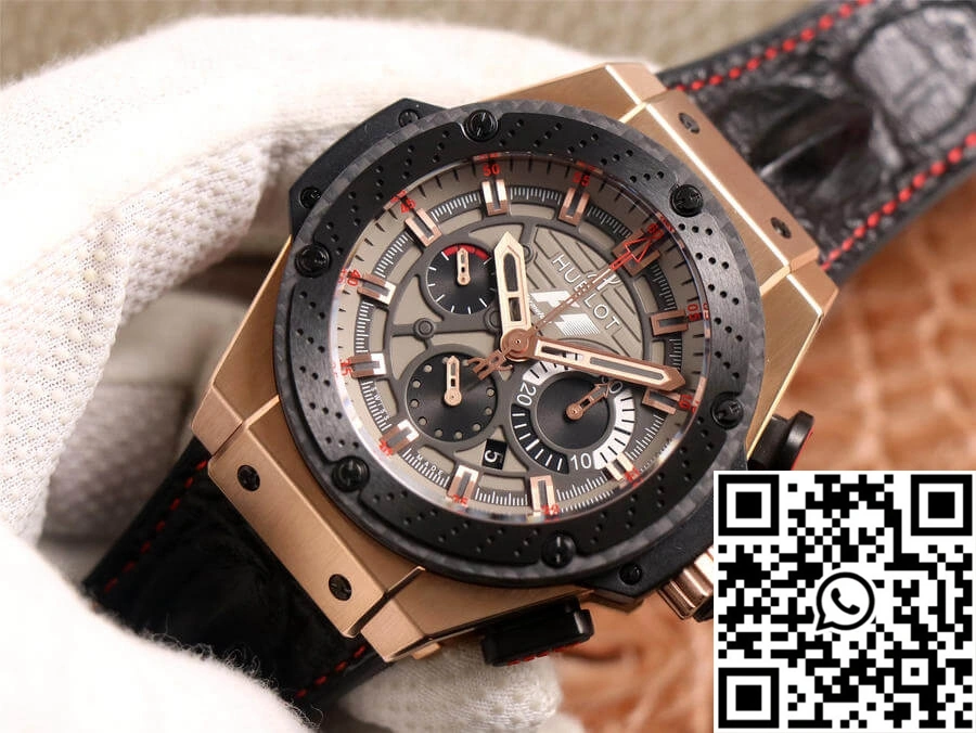 Hublot King Power 703.ZM.1123.NR.FMO10 V6 Factory Rose Gold