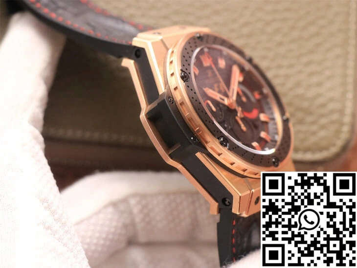 Hublot King Power Ferrari F1 V6 Factory Black Dial Rose Gold