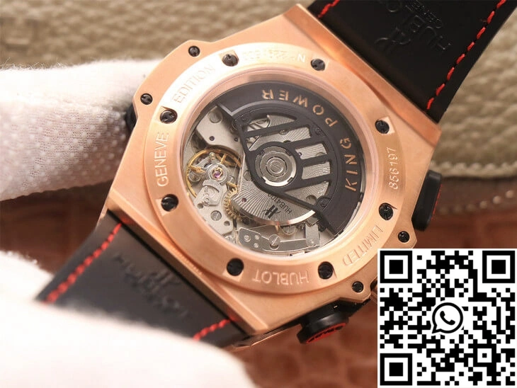 Hublot King Power Ferrari F1 V6 Factory Black Dial Rose Gold