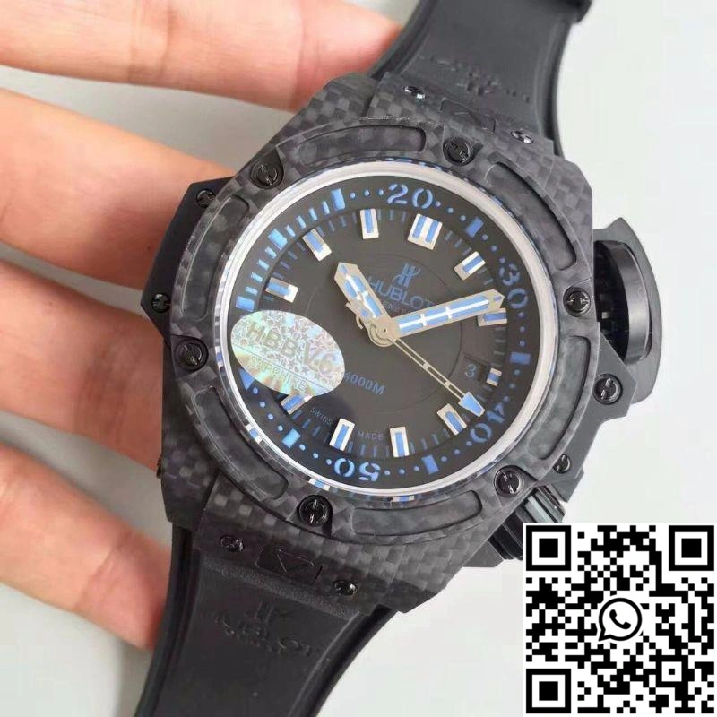 Hublot King Power Musee Oceanographic 731.QX.1190.GR V6 Factory Black Dial