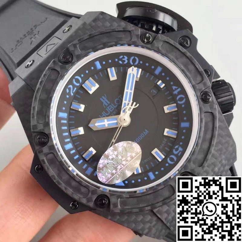 Hublot King Power Musee Oceanographic 731.QX.1190.GR V6 Factory Black Dial