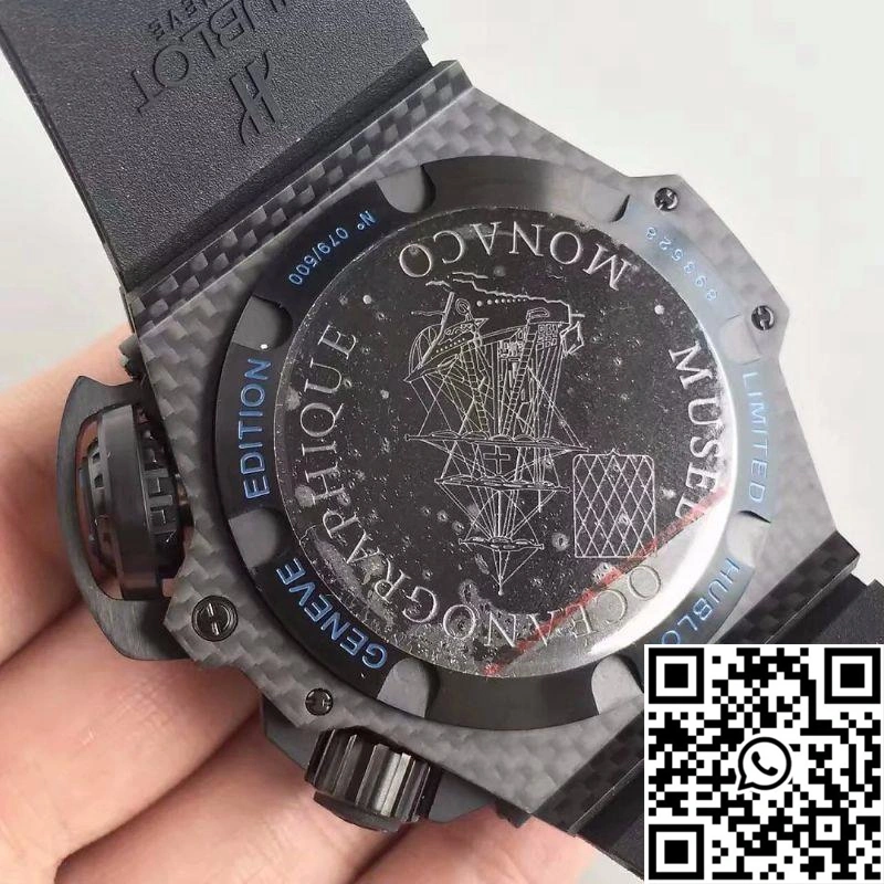 Hublot King Power Musee Oceanographic 731.QX.1190.GR V6 Factory Black Dial