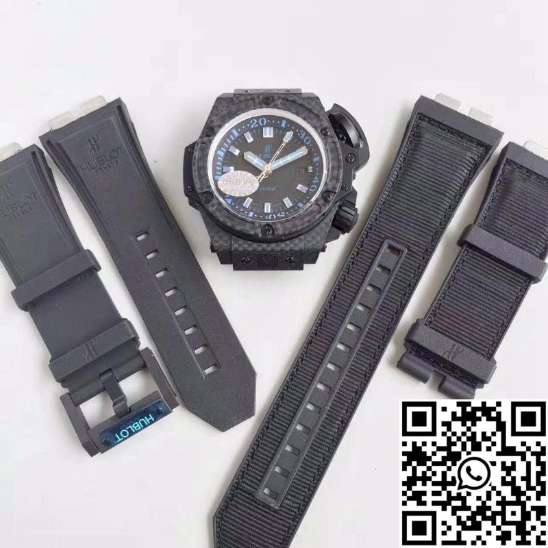 Hublot King Power Musee Oceanographic 731.QX.1190.GR V6 Factory Black Dial