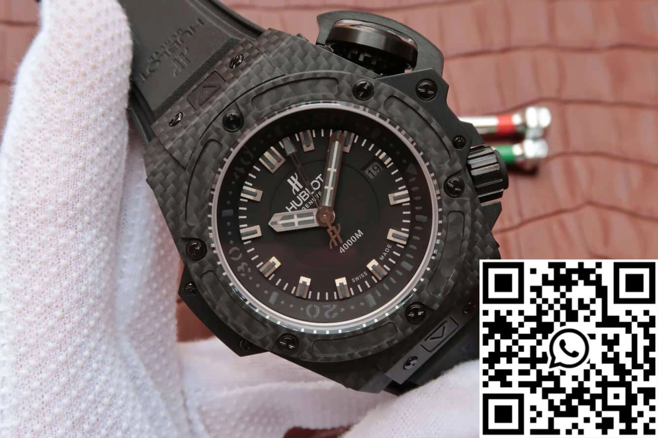Hublot King Power Oceanographic 4000M 731.QX.1140.RX V6 Factory Forged Carbon Fiber