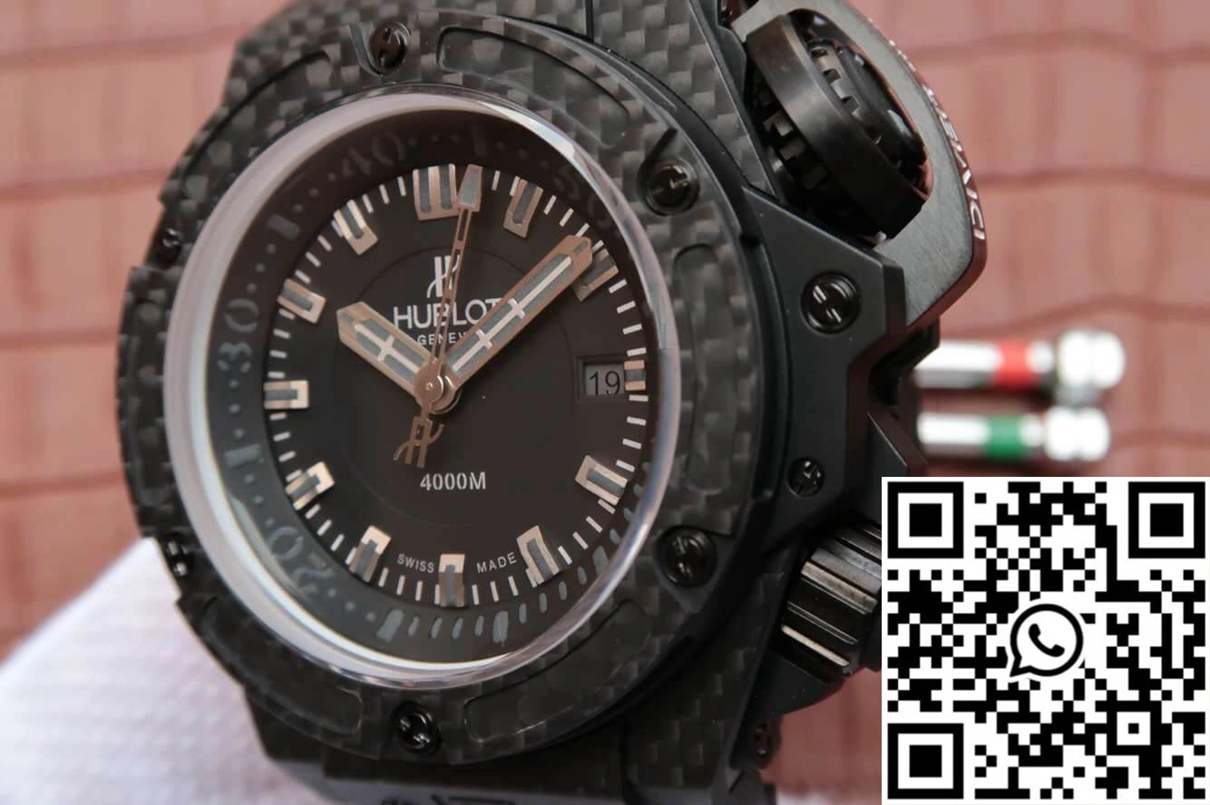 Hublot King Power Oceanographic 4000M 731.QX.1140.RX V6 Factory Forged Carbon Fiber