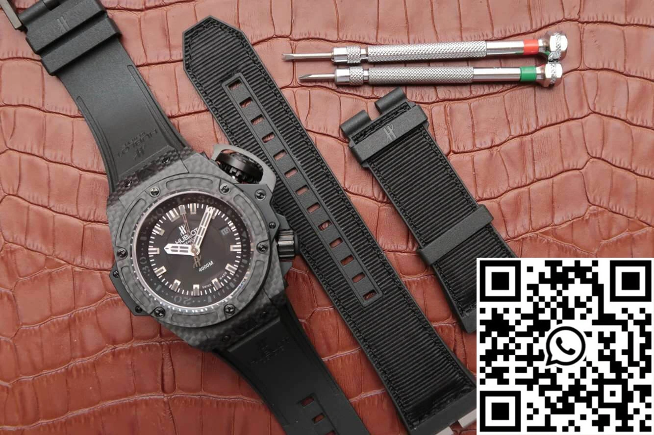 Hublot King Power Oceanographic 4000M 731.QX.1140.RX V6 Factory Forged Carbon Fiber