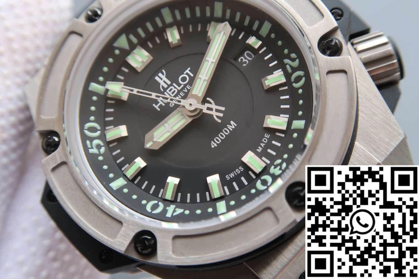 Hublot King Power Oceanographic 731.NX.1190.RX V6 Factory Black Dial
