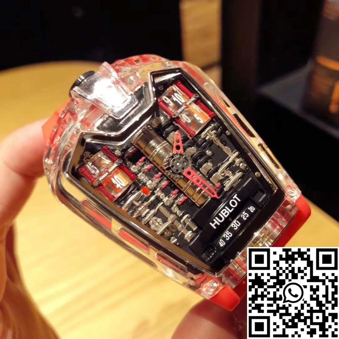 Hublot LaFerrari MP-05 Red Rubber Strap Black Dial