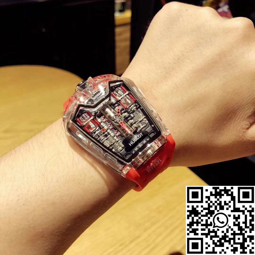 Hublot LaFerrari MP-05 Red Rubber Strap Black Dial