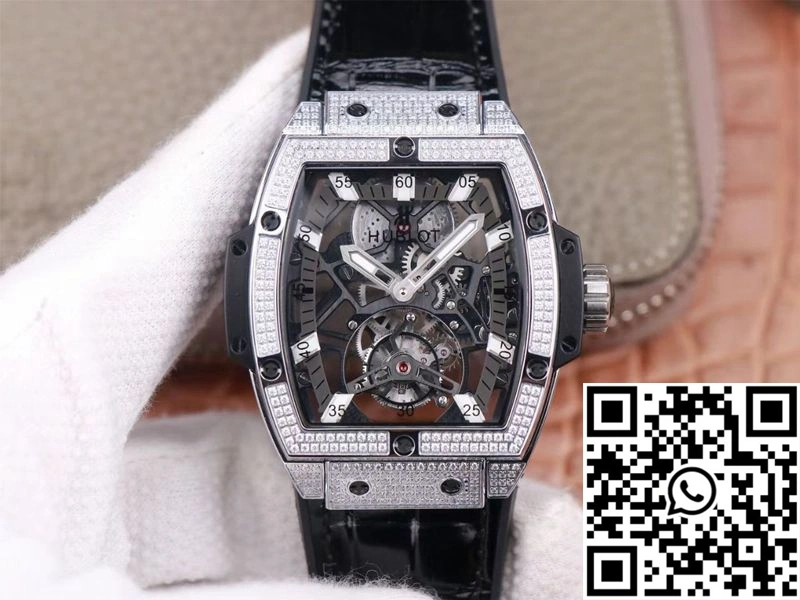 Hublot Masterpiece Tourbillon 906.NX.0129.VR.AES13 JB Factory Diamond