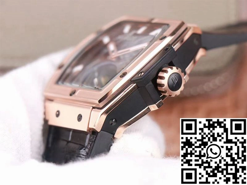 Hublot Masterpiece Tourbillon 906.OX.0123.VR.AES13 JB Factory Rose Gold White Hour