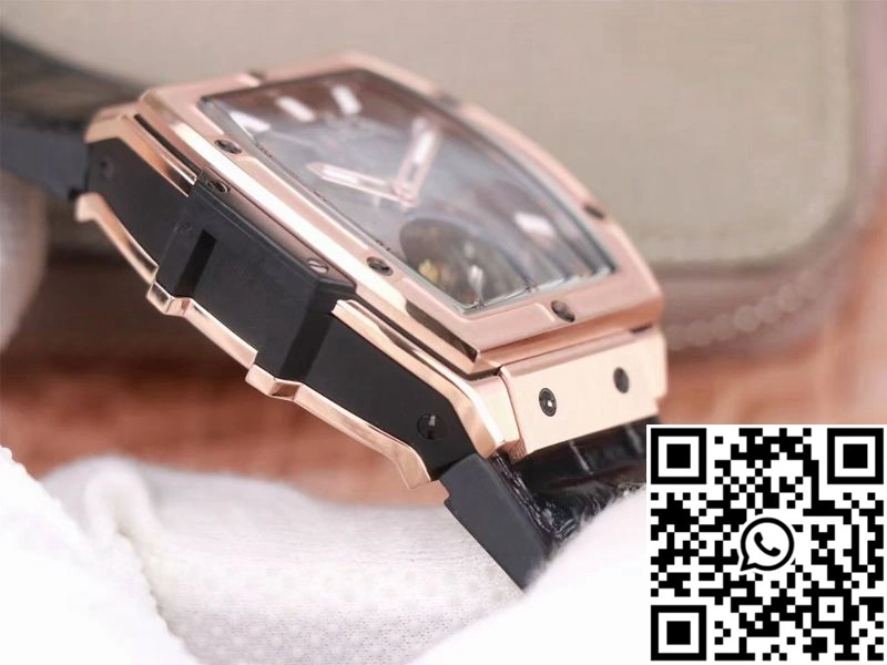 Hublot Masterpiece Tourbillon 906.OX.0123.VR.AES13 JB Factory Rose Gold White Hour