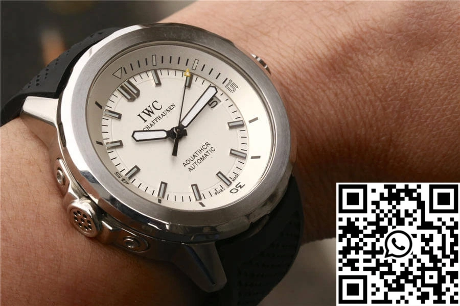 IWC Aquatimer IW329003 V6 Factory Silver White Dial