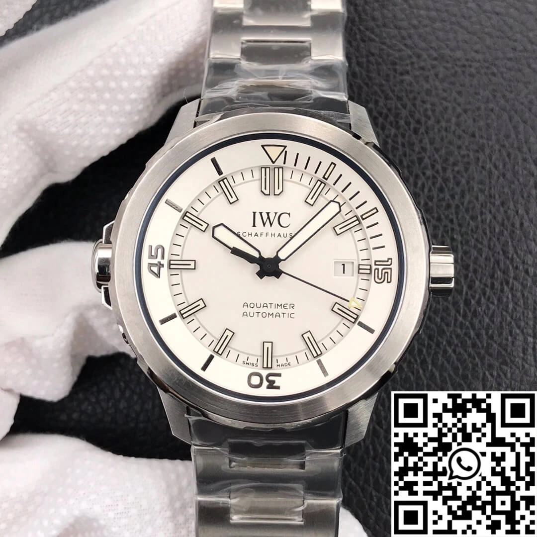 IWC Aquatimer IW329004 V6 Factory Silver White Dial