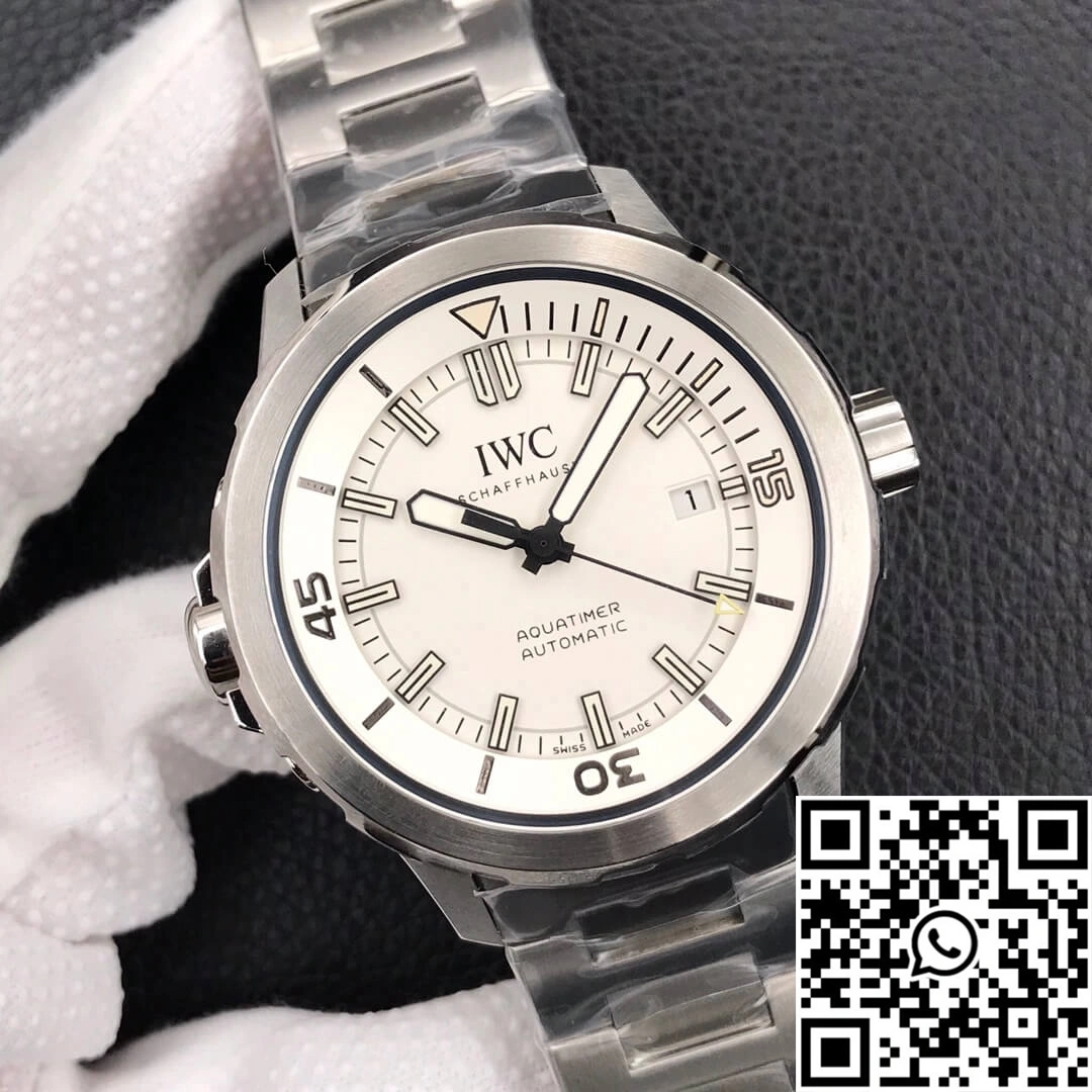 IWC Aquatimer IW329004 V6 Factory Silver White Dial