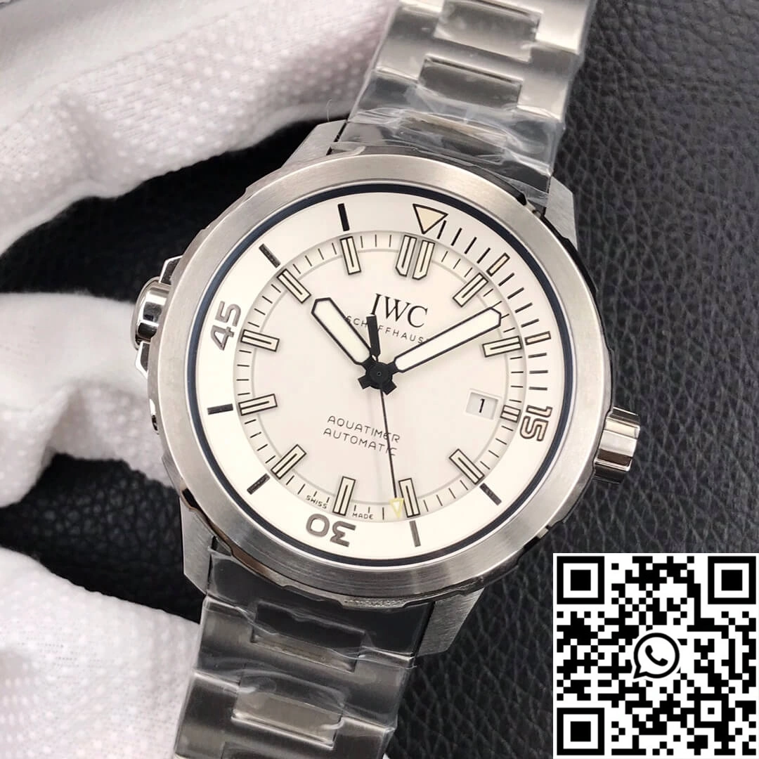IWC Aquatimer IW329004 V6 Factory Silver White Dial