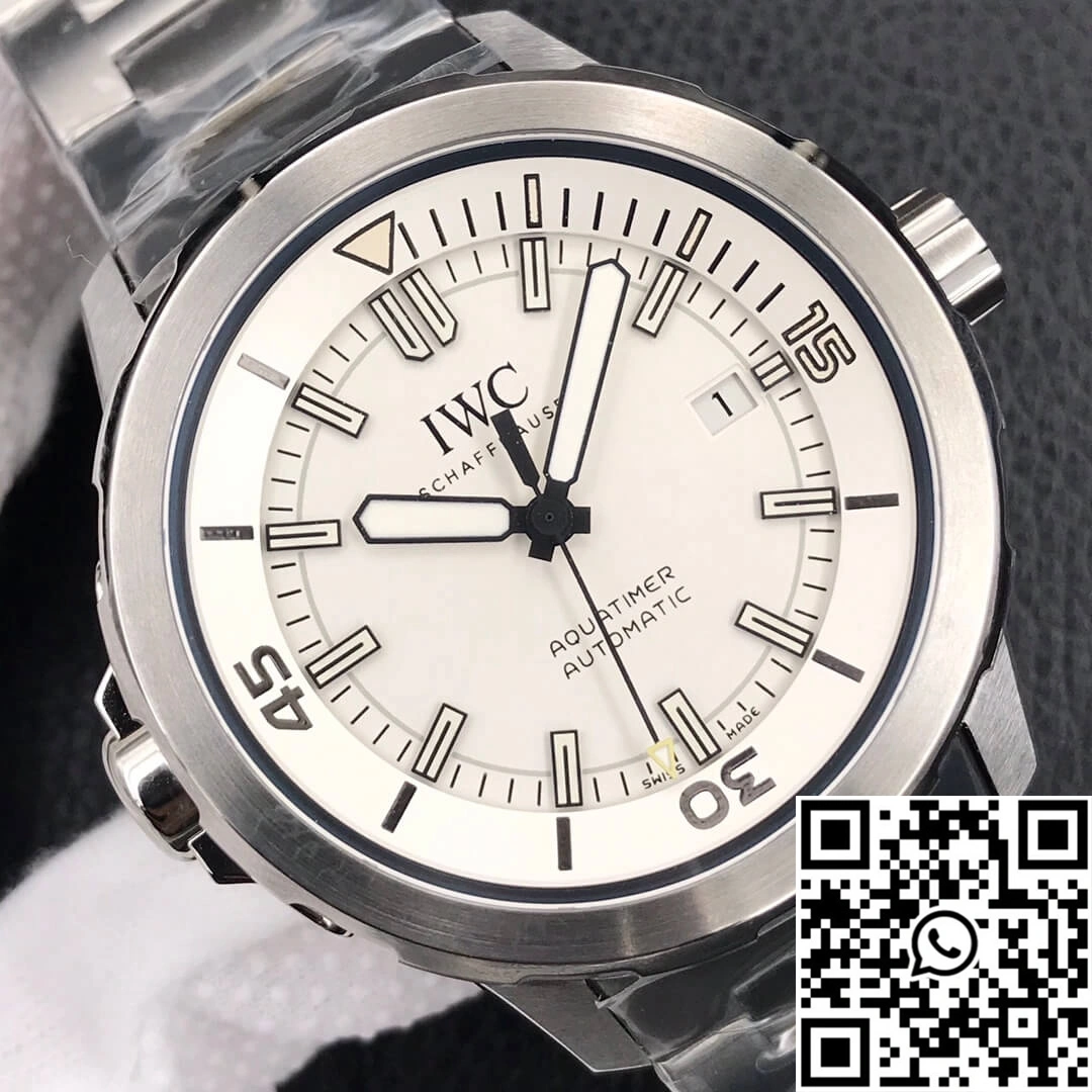 IWC Aquatimer IW329004 V6 Factory Silver White Dial