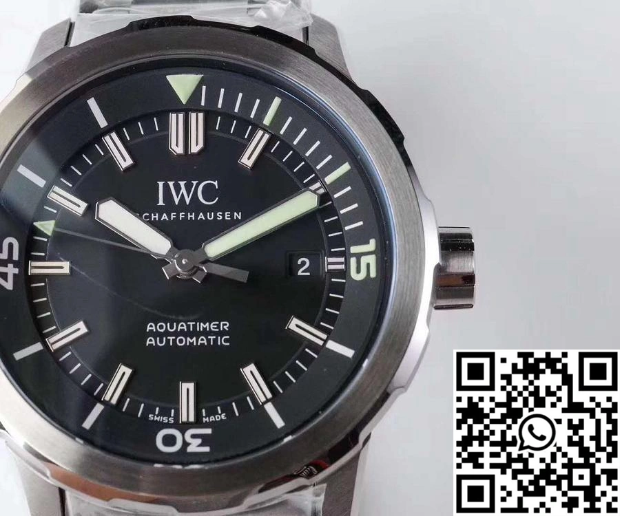 IWC Aquatimer Jacques-Yves Cousteau IW329005 V6 Factory V2 Black Dial