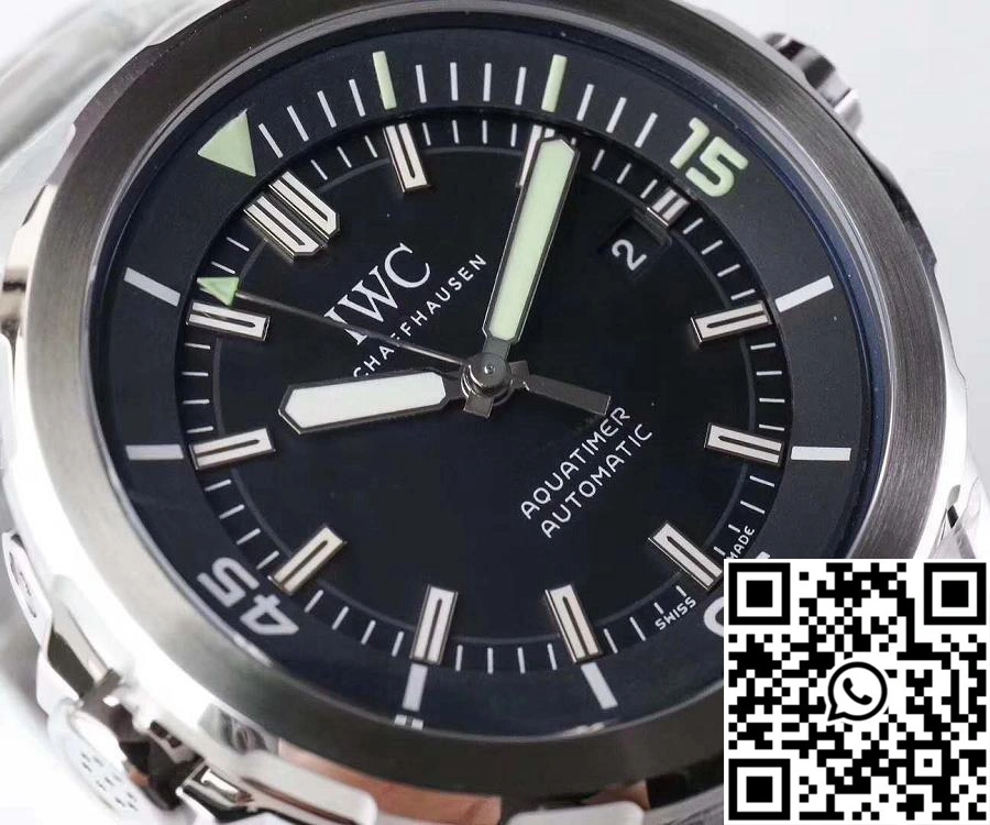 IWC Aquatimer Jacques-Yves Cousteau IW329005 V6 Factory V2 Black Dial
