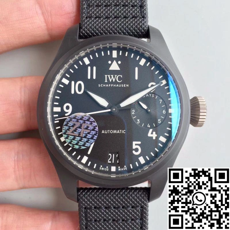 IWC Big Pilot Edition Boutique Rodeo Drive IW502003 ZF Factory V2 Blue Dial