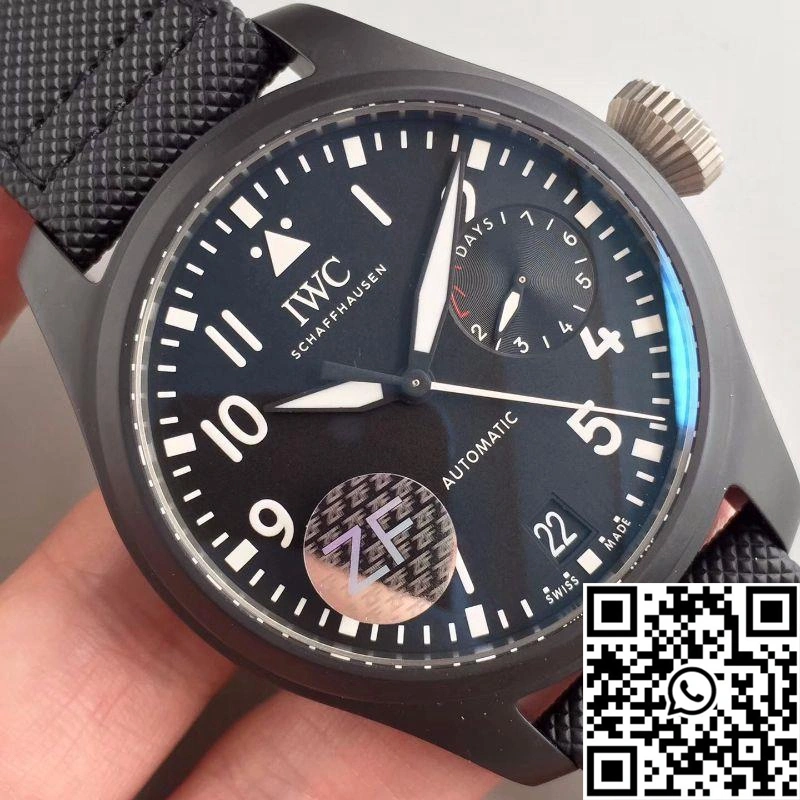 IWC Big Pilot Edition Boutique Rodeo Drive IW502003 ZF Factory V2 Blue Dial