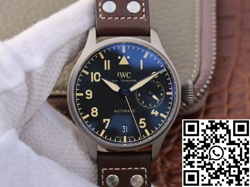 IWC Big Pilot Heritage IW501004 Titanium ZF Factory Black Dial