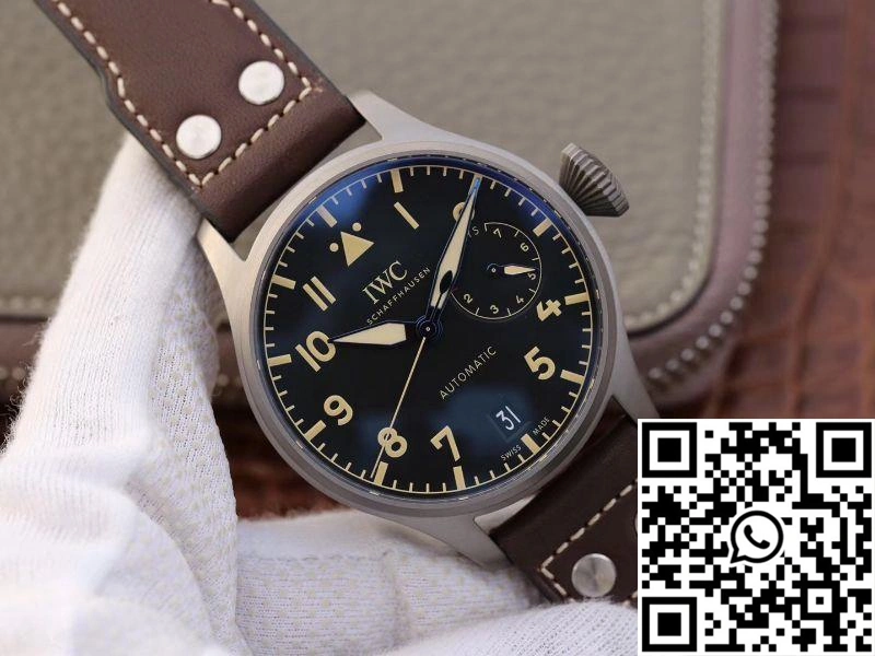 IWC Big Pilot Heritage IW501004 Titanium ZF Factory Black Dial