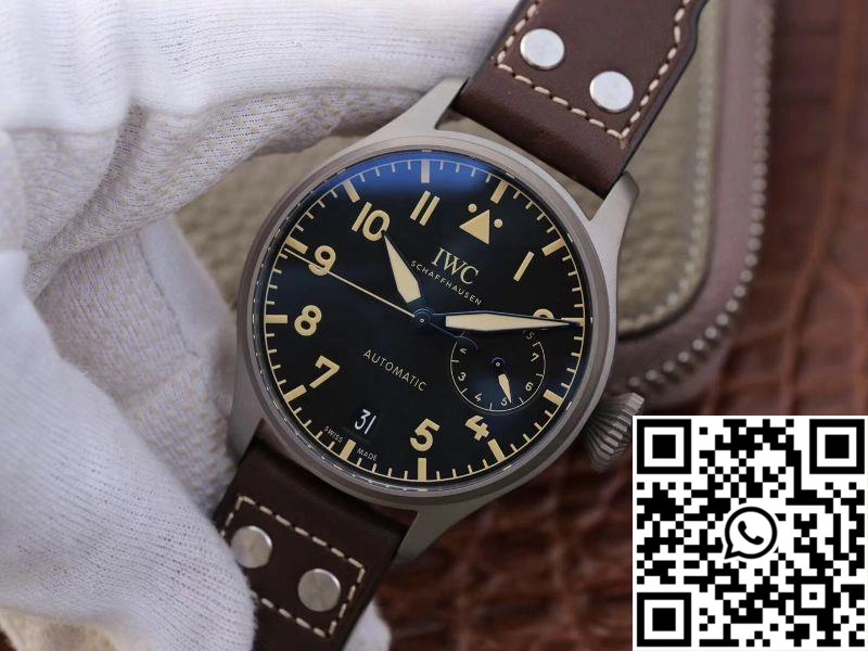IWC Big Pilot Heritage IW501004 Titanium ZF Factory Black Dial
