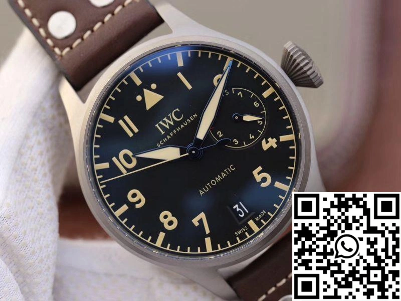 IWC Big Pilot Heritage IW501004 Titanium ZF Factory Black Dial