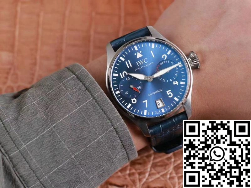 IWC Big Pilot IW501008 Boutique London Edition ZF Factory Blue Dial