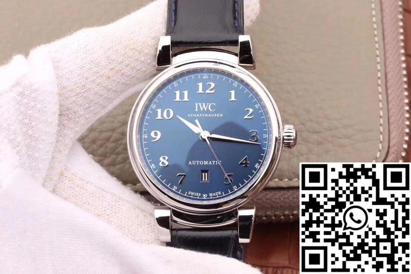 IWC Da Vinci Automatic IW356601 MKS Factory Blue Dial