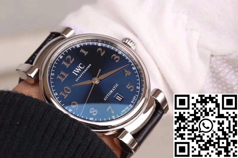 IWC Da Vinci Automatic IW356601 MKS Factory Blue Dial