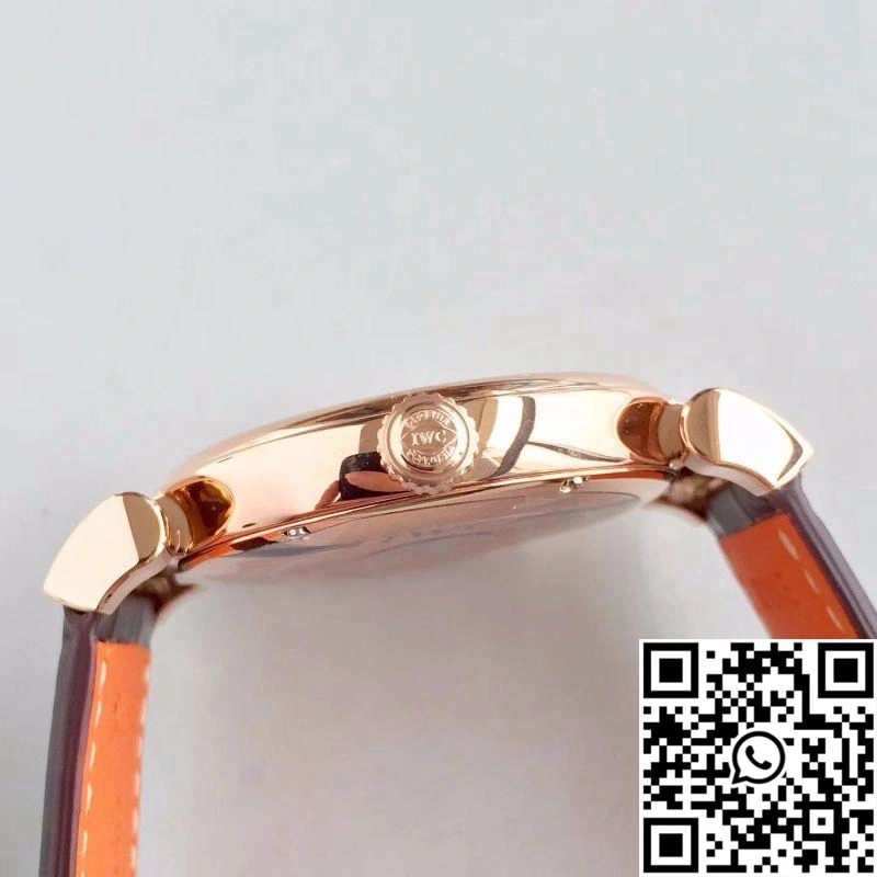 IWC Da Vinci Automatic IW356601 Rose Gold MKS Factory White Dial
