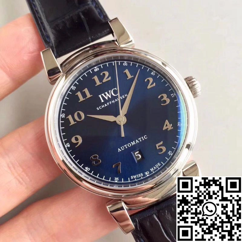 IWC Da Vinci Automatic IW356605 MKS Factory Blue Dial