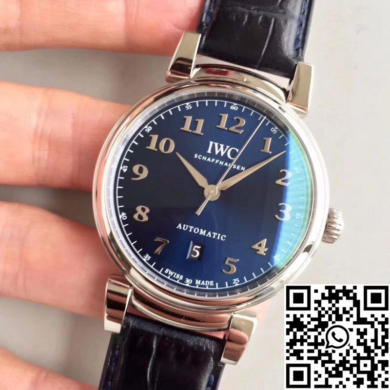 IWC Da Vinci Automatic IW356605 MKS Factory Blue Dial