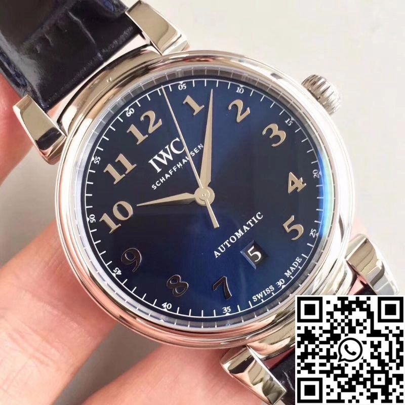 IWC Da Vinci Automatic IW356605 MKS Factory Blue Dial