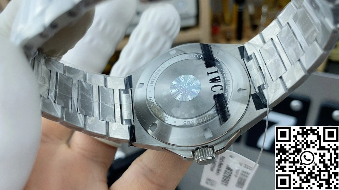 IWC Ingenieur 40mm IW328901 V7 Factory 40mm Black Dial