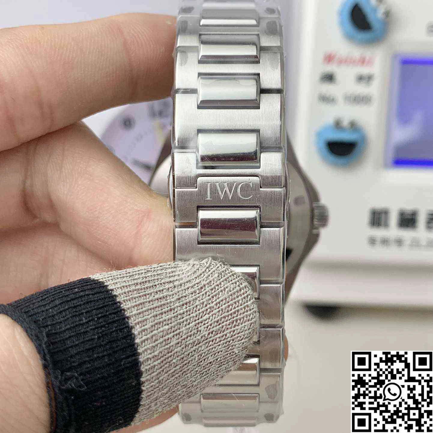 IWC Ingenieur 40mm IW328903 V7 Factory 40mm Blue Dial