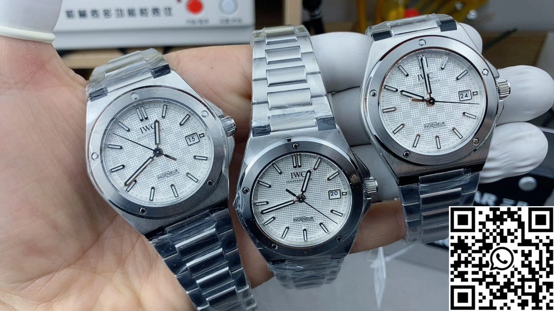IWC Ingenieur IW328902 40mm V7 Factory 40mm White Dial