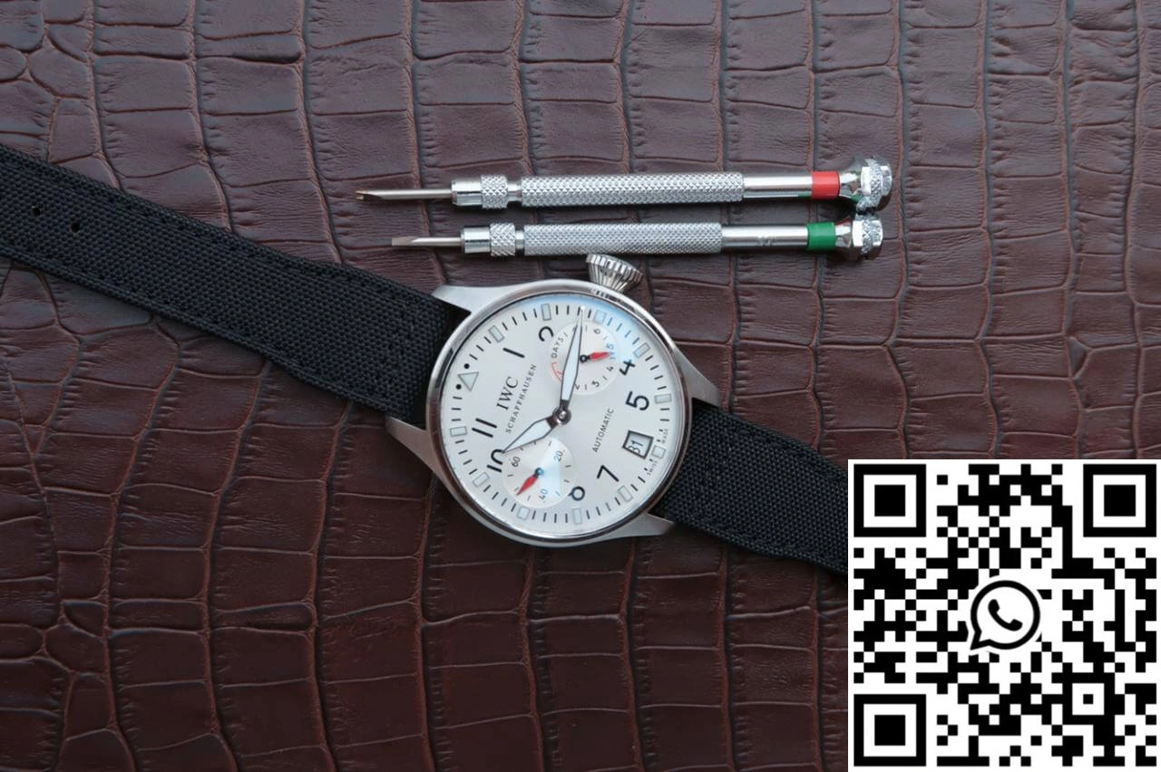 IWC Pilot 3777 Limited Edition ZF Factory White Dial