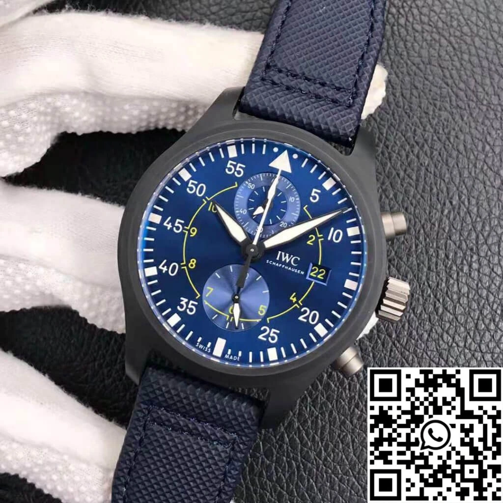 IWC Pilot Blue Angels IW389008 ZF Factory Ceramics