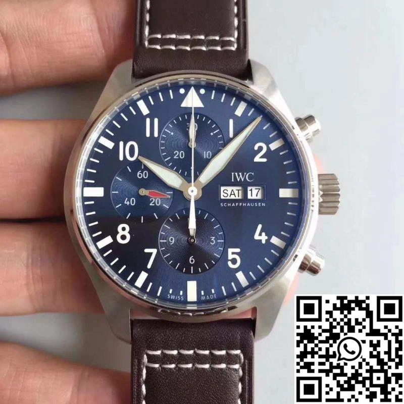 IWC Pilot Chronograph Edition Le Petit Prince IW377713 ZF Factory Blue Dial