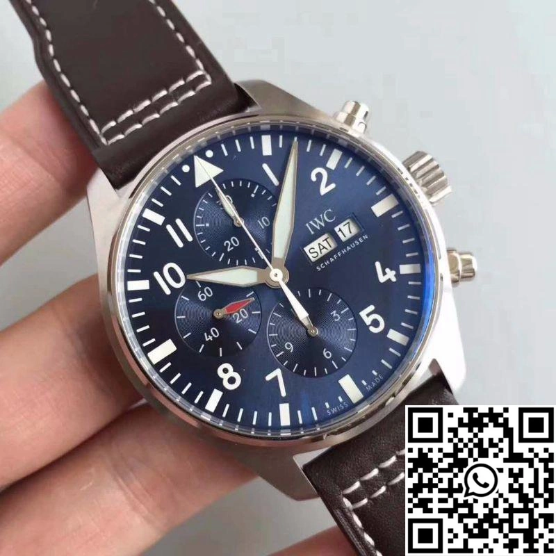 IWC Pilot Chronograph Edition Le Petit Prince IW377713 ZF Factory Blue Dial