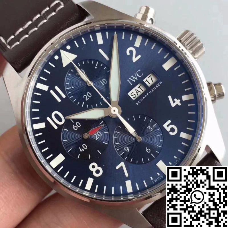 IWC Pilot Chronograph Edition Le Petit Prince IW377713 ZF Factory Blue Dial