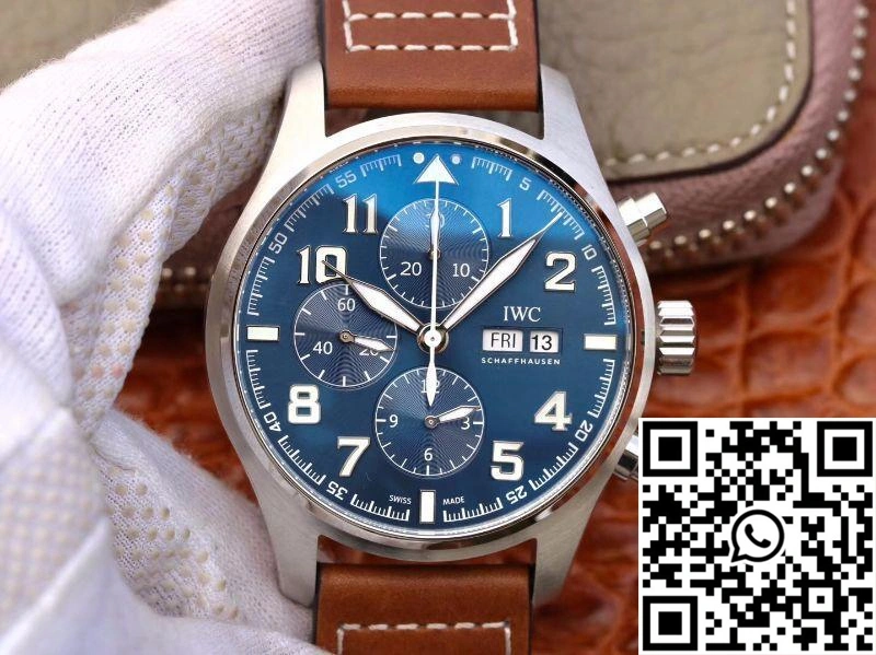 IWC Pilot Chronograph Edition Le Petit Prince IW377714 ZF Factory Blue Dial